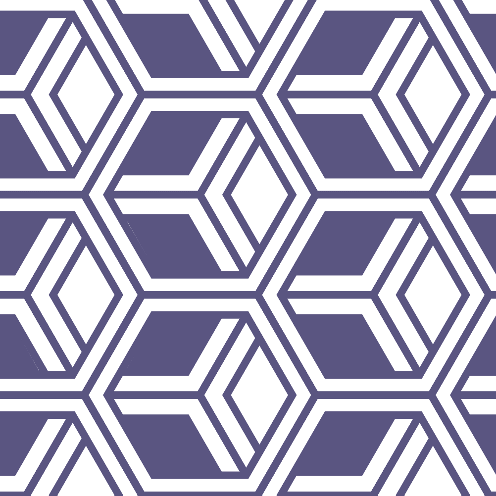 Detailed graphic of beehive motif