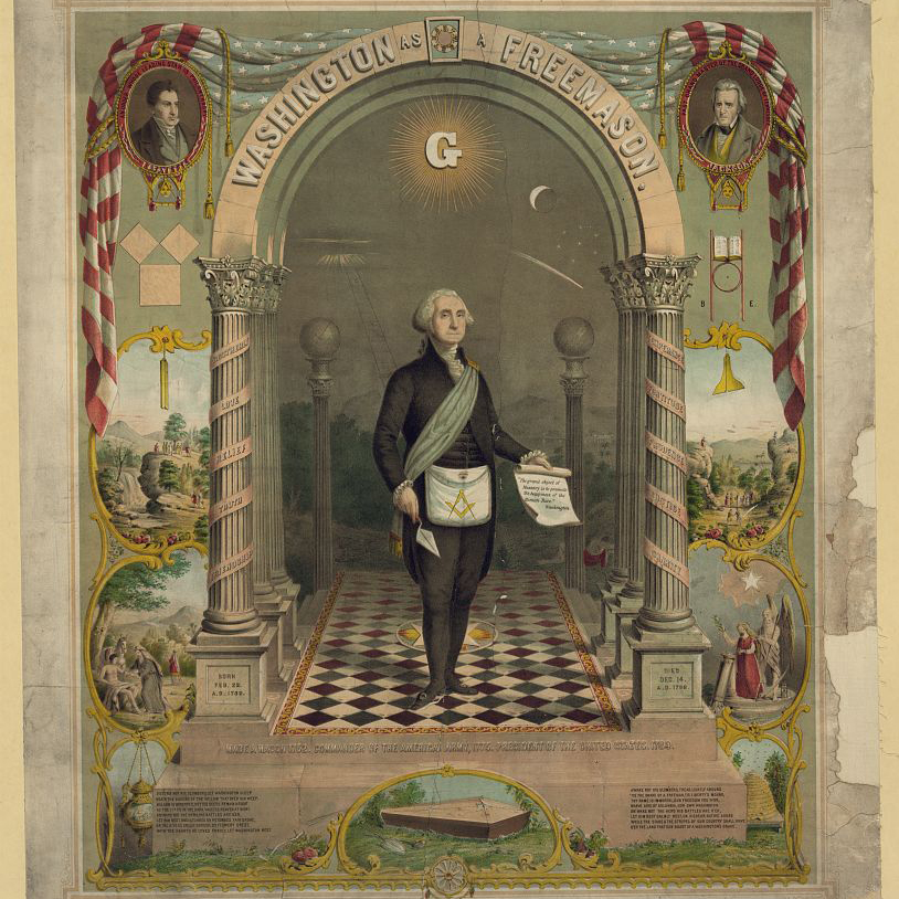 George Washington franc-maçon, francs-maçons célèbres, maçons célèbres