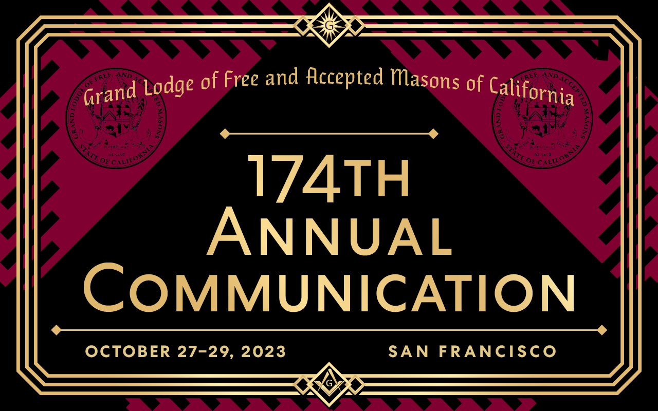 Grand Master Brill: 2023 Proclamations — Masons of California