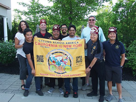 California Freemason Dave Romero's Cycling Across America