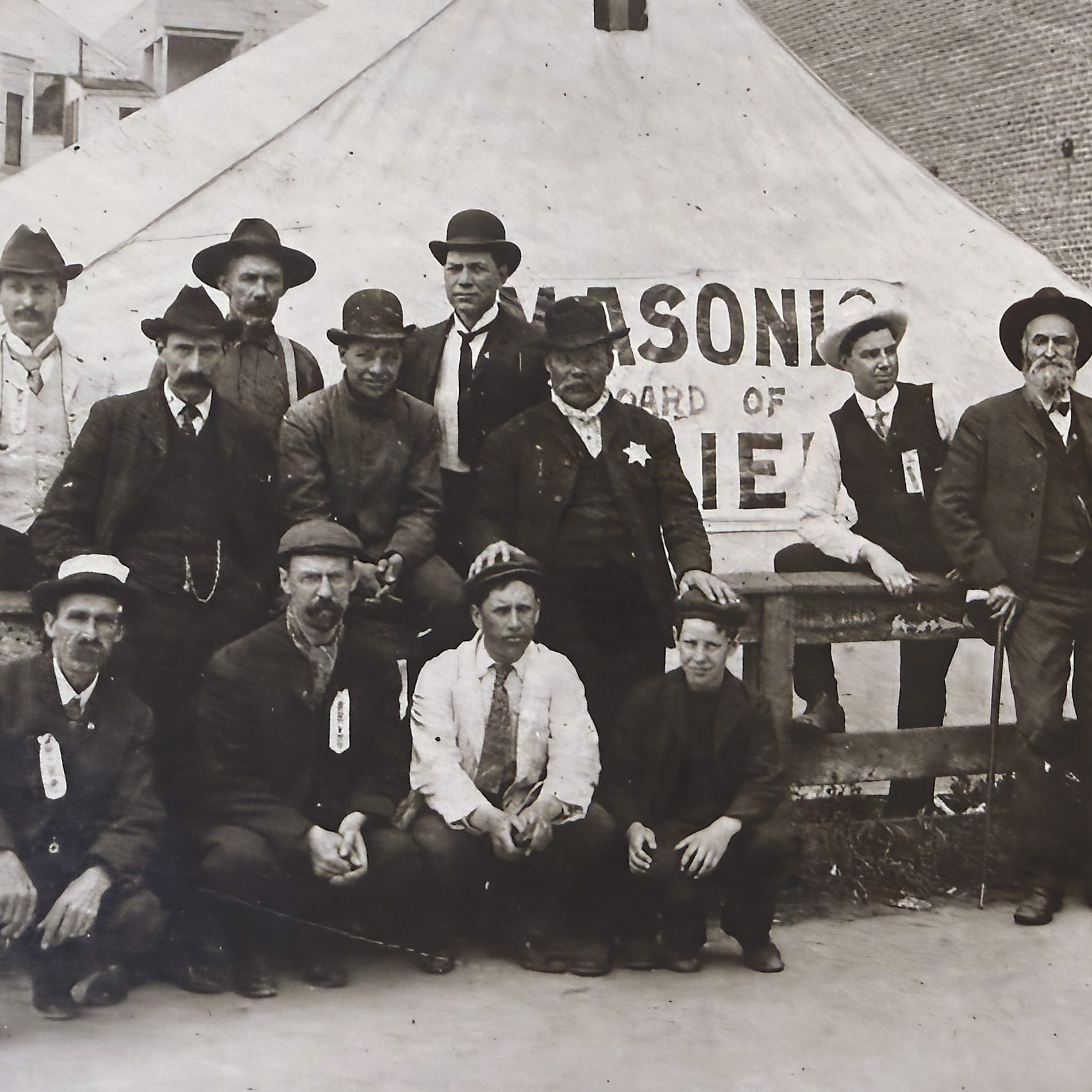 The San Francisco Masonic Board of Relief in the wake of the 1906 earthquake and fire. For more than a century, Masonic relief boards provided support to Masons from around the world.