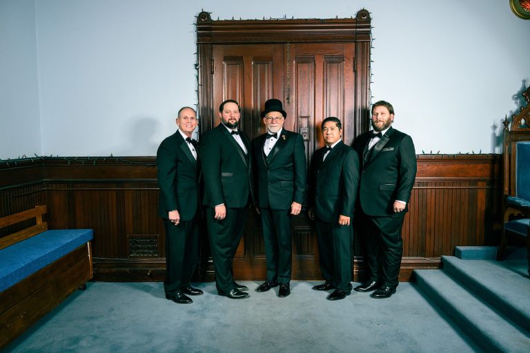 Members of Napa Valley № 93 stand taller in their tuxes.