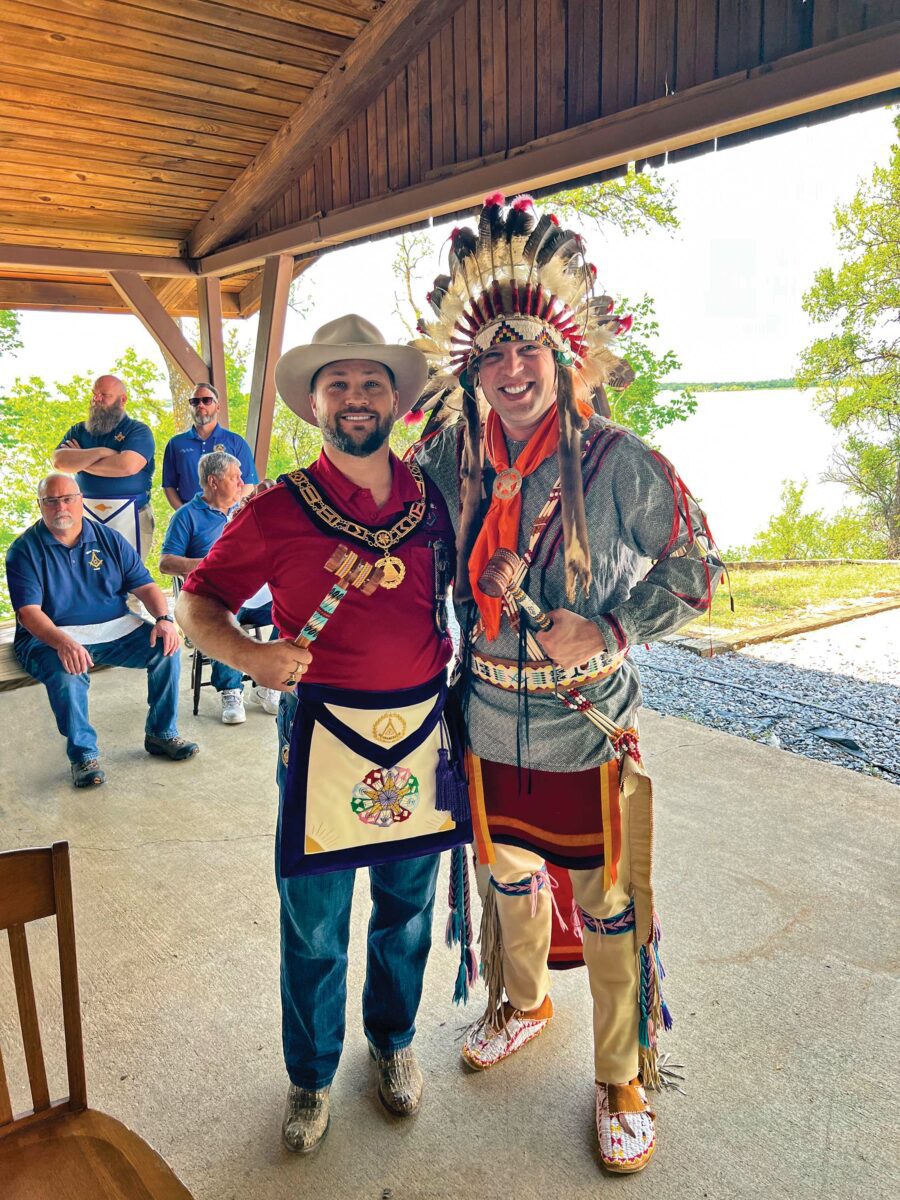 Freemasons of the Oklahoma Masonic Indian Degree Team